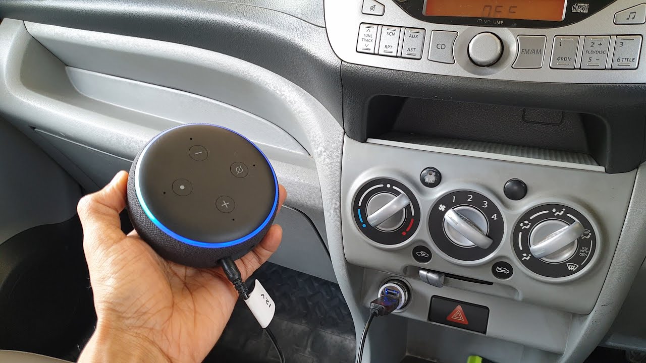How to Use Echo Dot in Car