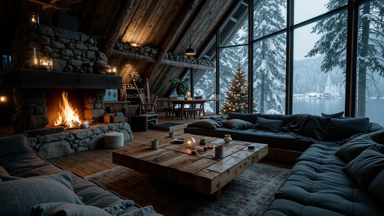 Расслабляющая акустическая атмосфера для сна и учебы