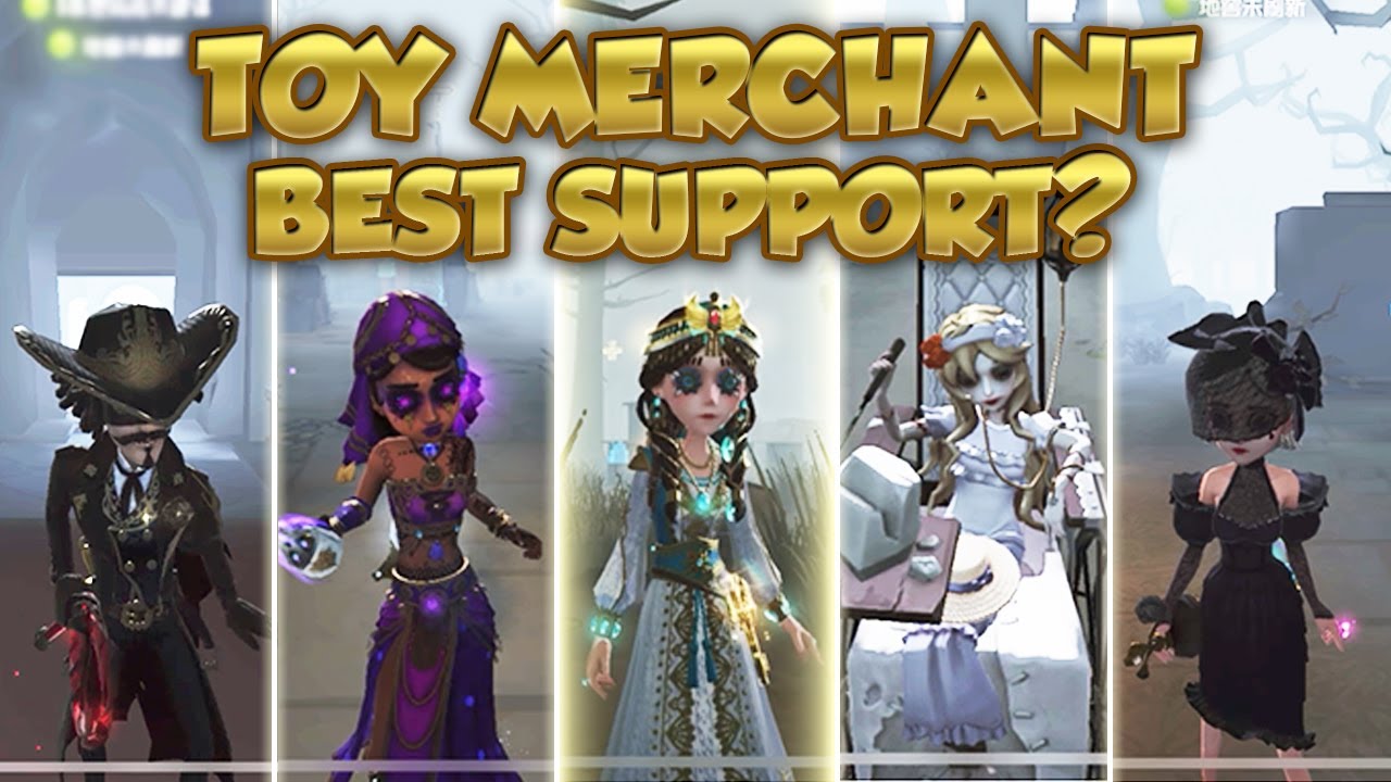 #4 Toy Merchant Playing as Support Gameplay | Identity V | Red Church | Identity V | 第五人格 | 제5인격