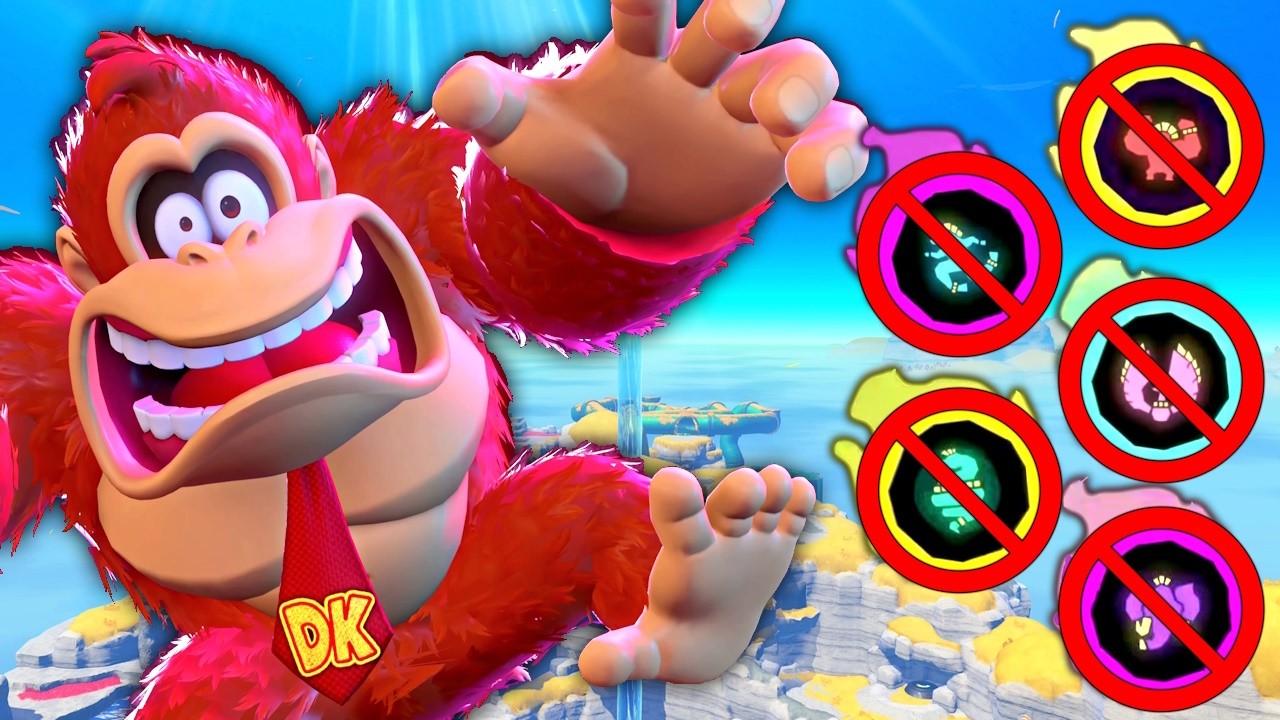 Donkey Kong Bananza aber OHNE BANANZA-FÄHIGKEITEN!