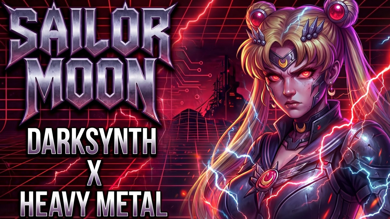 Sailor Moon Theme – Synthwave / Heavy Metal (Instrumental)
