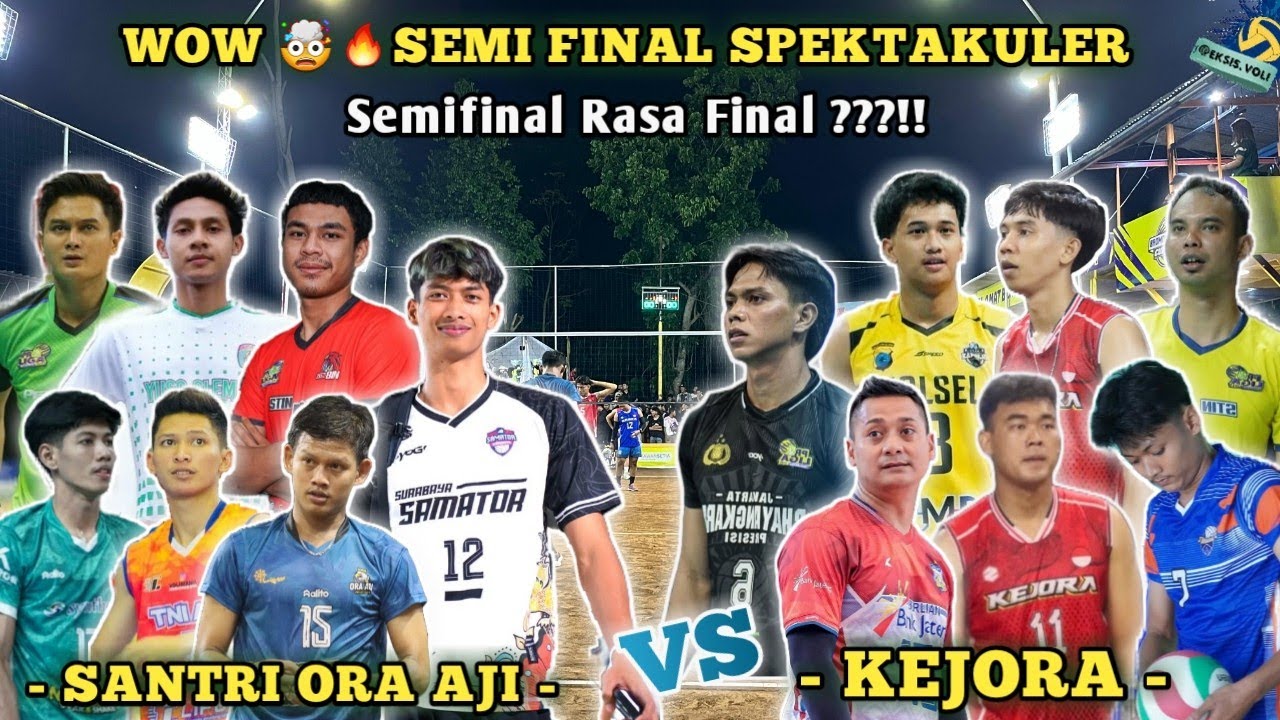 SEMIFINAL SPEKTAKULER🤯🔥 Ramafazza, Imam, Ryno, Geo 🆚️ Baguswahyu, Sekti, Arjuna, Ardianplek