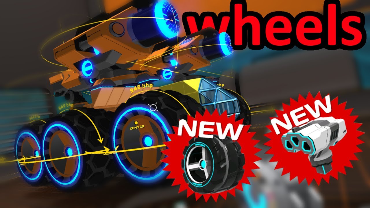 WHEELY COOL UPDATE - Robocraft