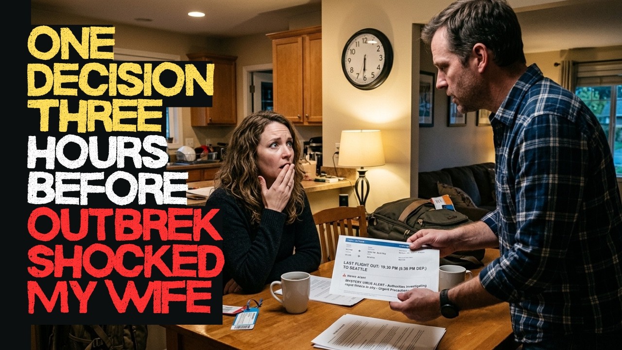 One Decision Three Hours Before Outbreak Shocked My Wife