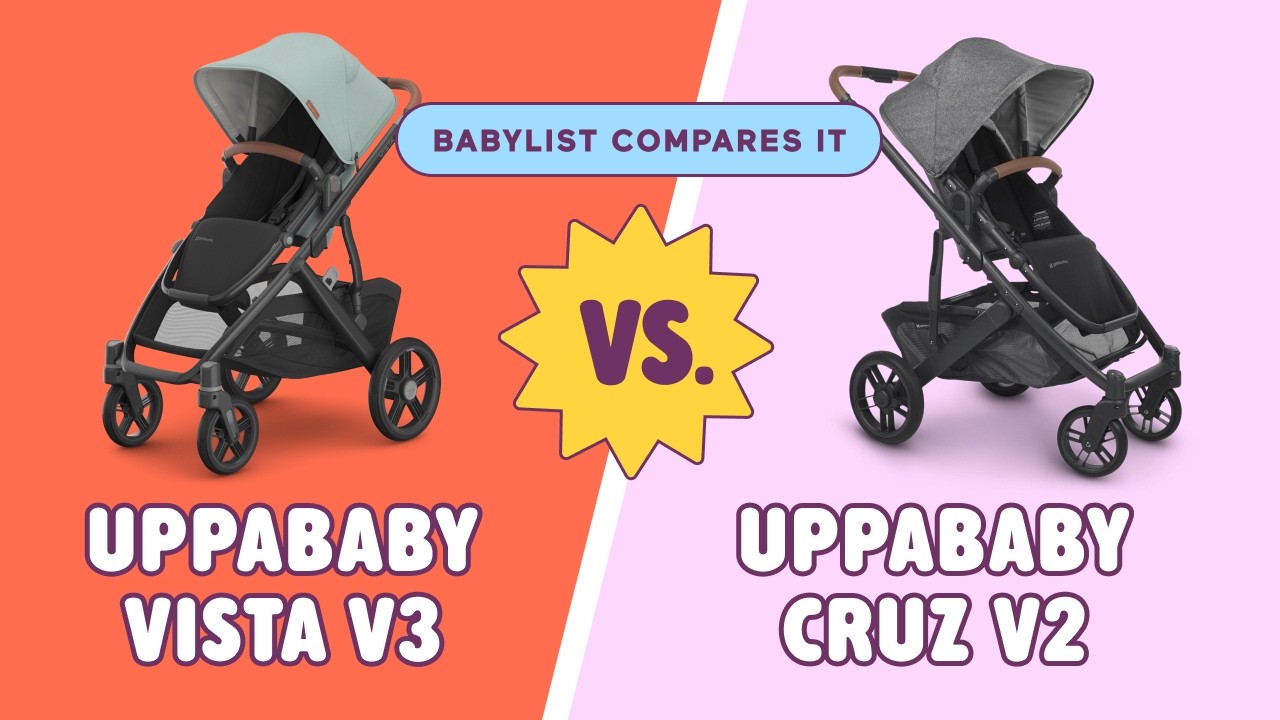 Сравнение колясок UPPAbaby: Vista V3 и Cruz V2