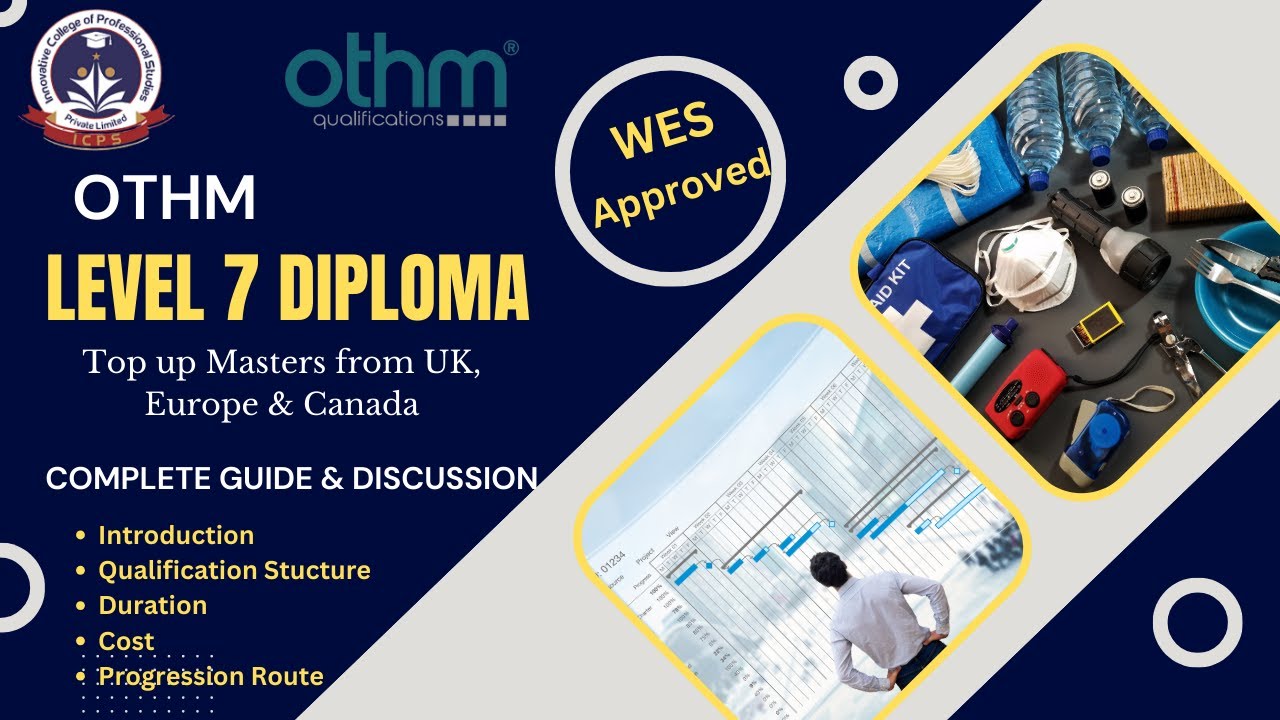 OTHM Level 7 Diploma | TopUp Masters from UK , Europe and Canada #othm #othmlevel7 #studyinuk #uk