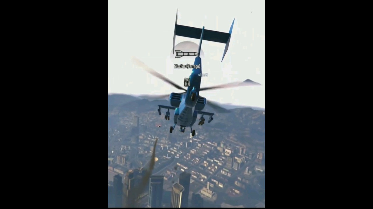 FH-1 Hunter Vs F-160 RAIJU #gaming #helicopters #gta5 #dogfight