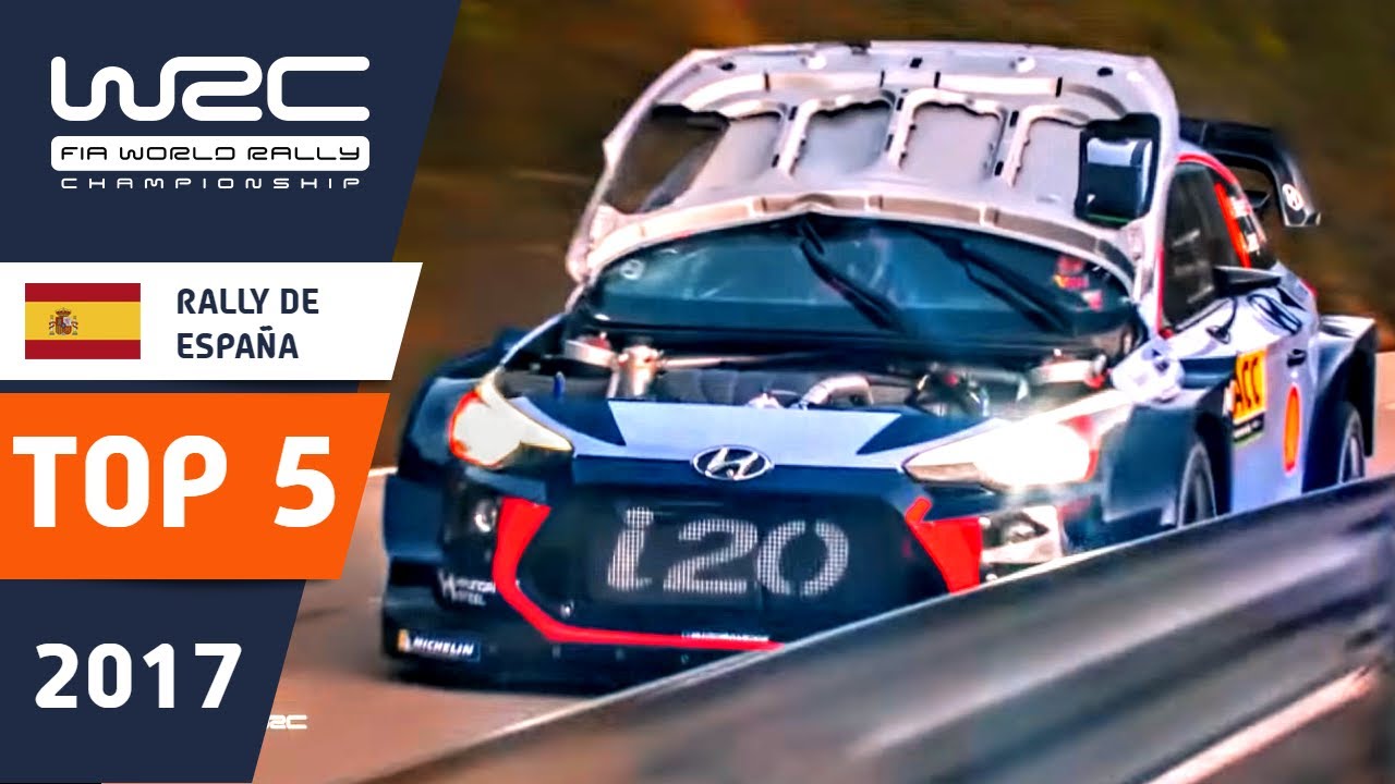 WRC Rally de Espa&ntilde;a 2017 - Top 5 Highlights