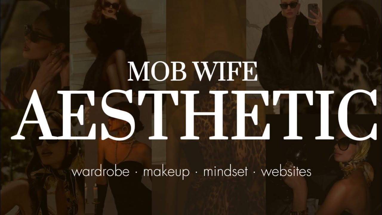 HOW to build MOB WIFE aesthetic wardrobe in 2024! Tips & Tricks