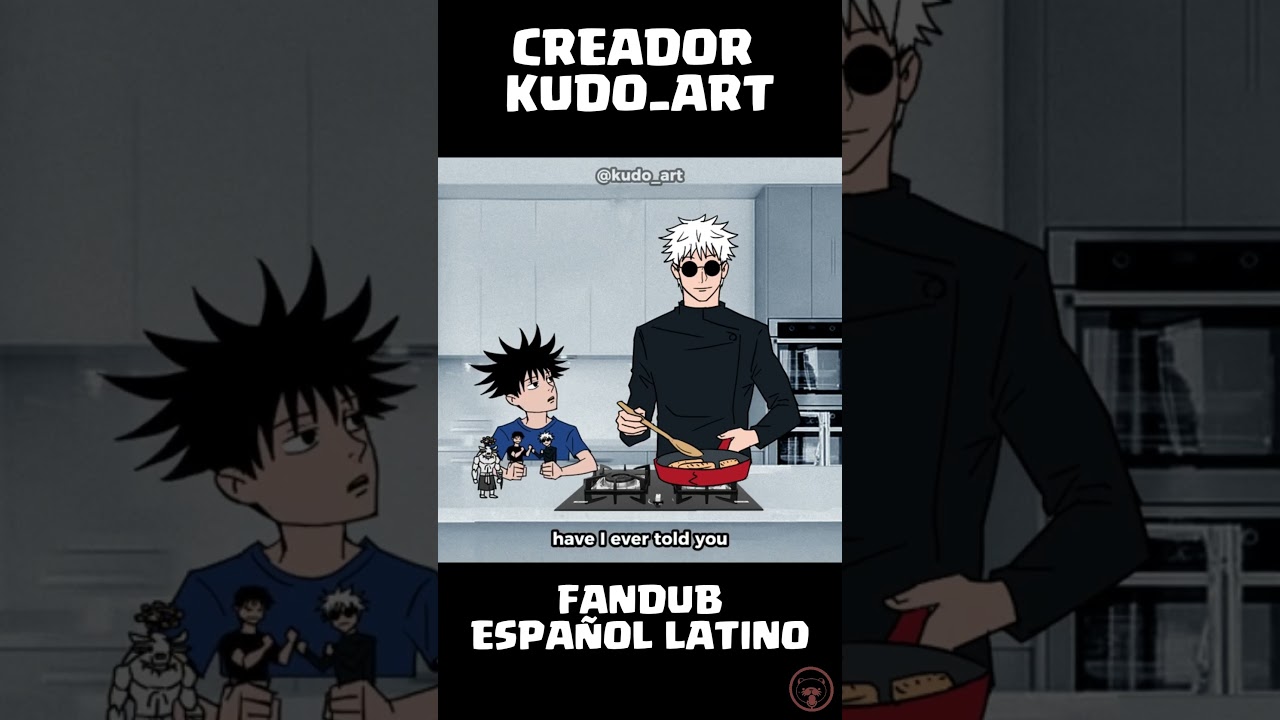 GOJO COCINA DE LA M13RD4 - Fandub Español Latino (ImpresosFandubs) #fandub #jujutsukaisen #gojo #fyp