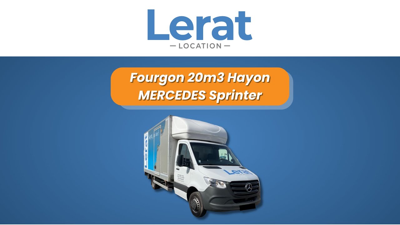 MERCEDES Sprinter 20m3 Hayon