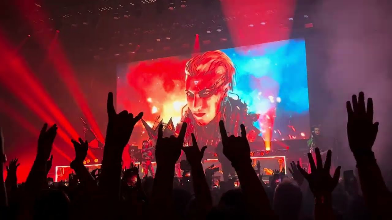 Motionless in White - Scoring The End Of The World 4K (Live at Lisbon, Portugal)