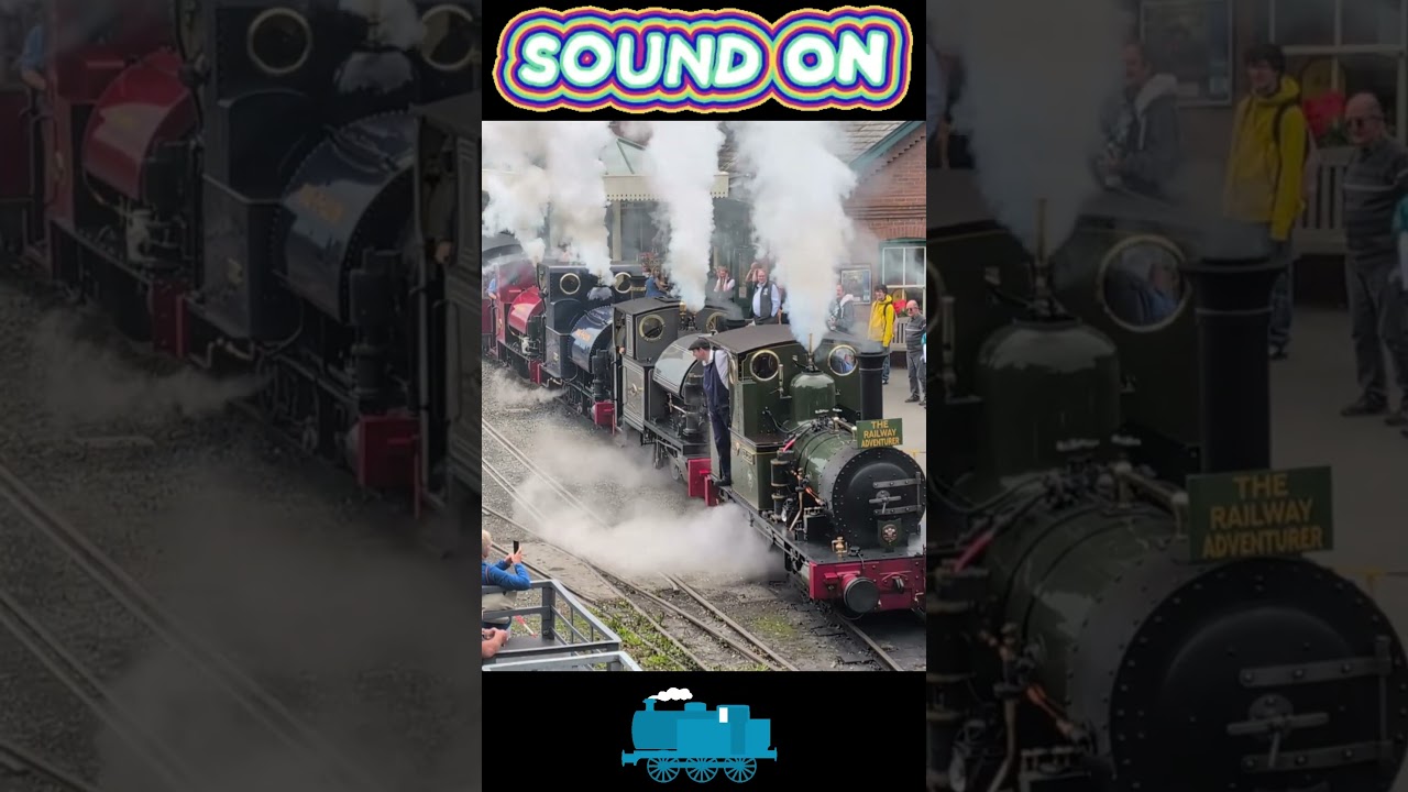 Whistle Symphony: 4 Talyllyn Engines in Harmony! 🎺🚂