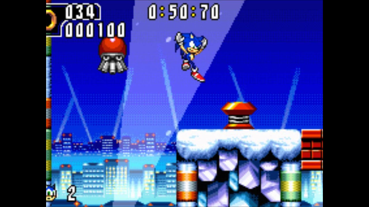 Sonic Advance 2 Ice Paradise Act 2 Remastered (2011)