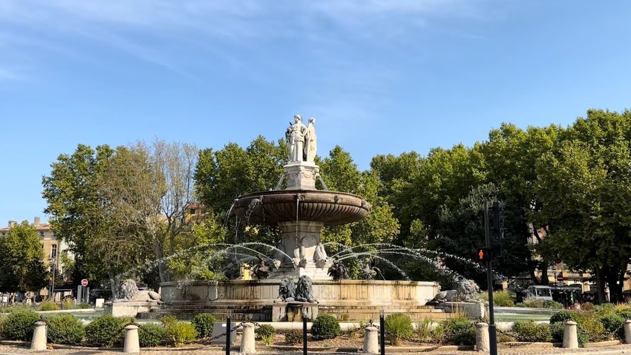 Walking Tour of Aix-en-Provence, France | Exploring the Old Town & Local Sights