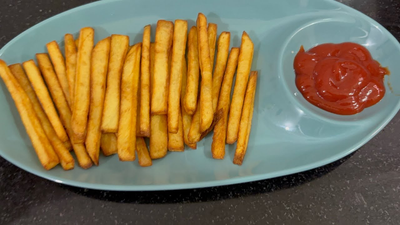 10 Mins Crispy French Fries | Homemade Recipe ￼क्रिस्पी फ्रेंच फ्राइज रेसिपी |