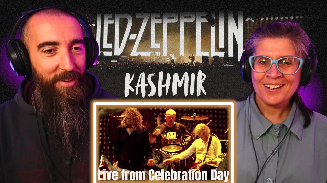Led Zeppelin - Kashmir (Live from Celebration Day) (REACTION) with my wife