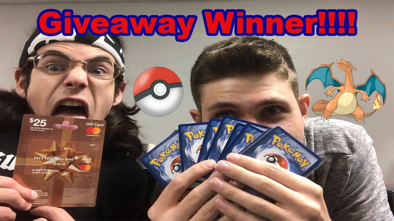 Pokemon Mystery Pack Opening & Giveaway Winner Announcement!!