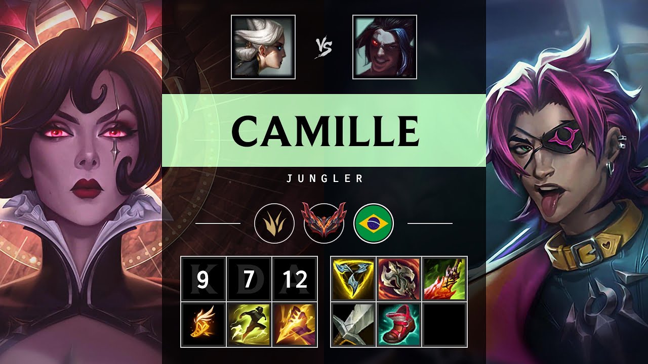 Camille Jungle vs Kayn - BR Grandmaster Patch 25.07