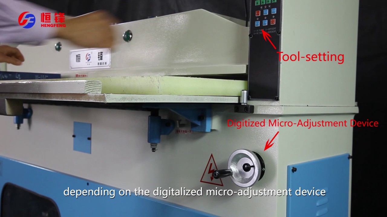 HF 989THD Hydraulic Plane Cutting Machine