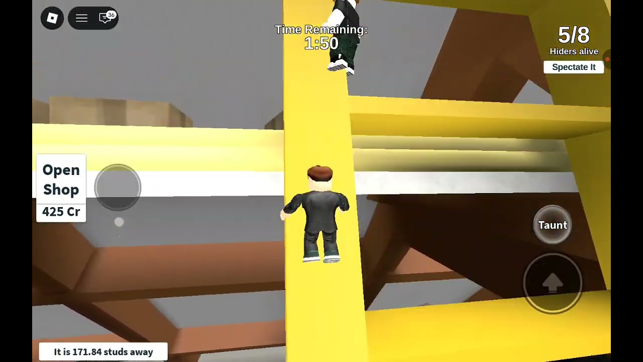 (The Wolf) Roblox p4   Hide and seek  