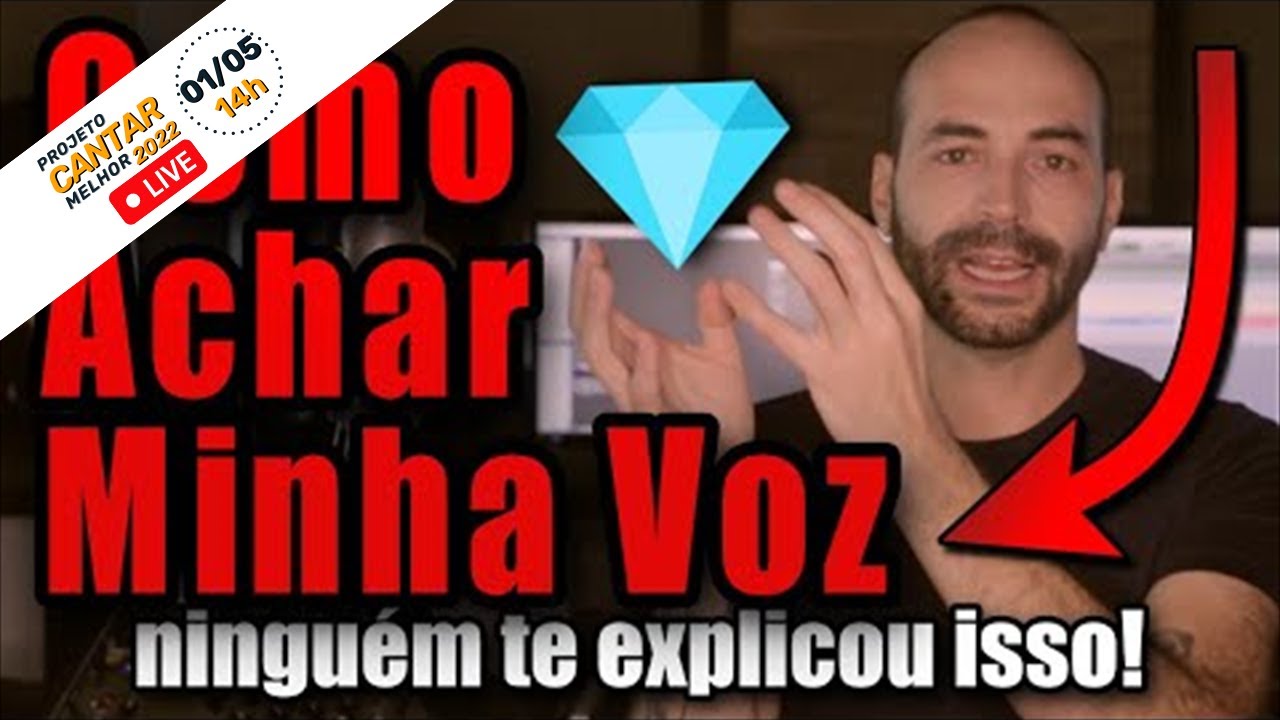 🔥Como cantar com a MINHA VOZ (Não perca tempo)! Voz em Construção