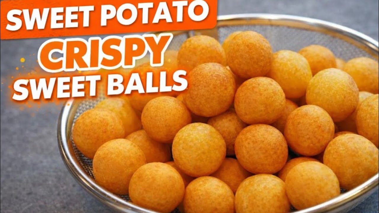 Easy Snacks Recipe || Crispy Sweet potato balls|| शकरकंदी रेसिपी|| How to make shakrkandi Recipe ||