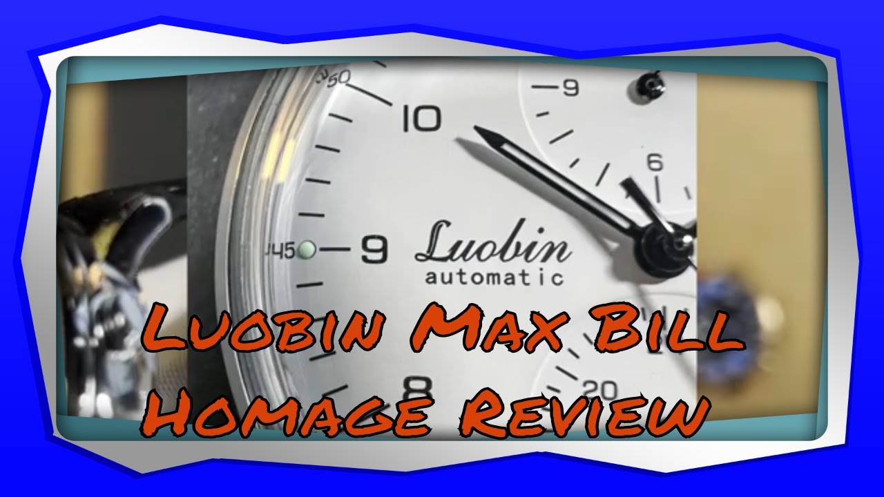 Luobin Automatic.  Homage watch to the Junghan Max Bill