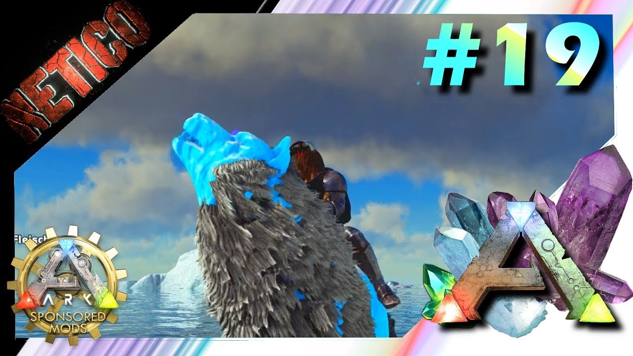 ARK Crystal Annunaki 💎 Glacial Direwolf vs Prime Alpha Spino  💎 ARK S2E19