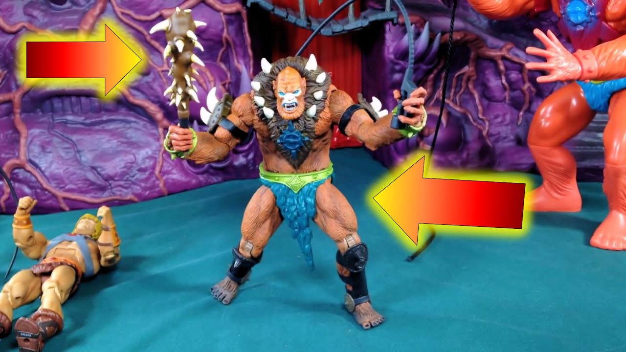200X Beast Man custom fits with Masters of the Universe Classics - Full Build in under 12 minutes