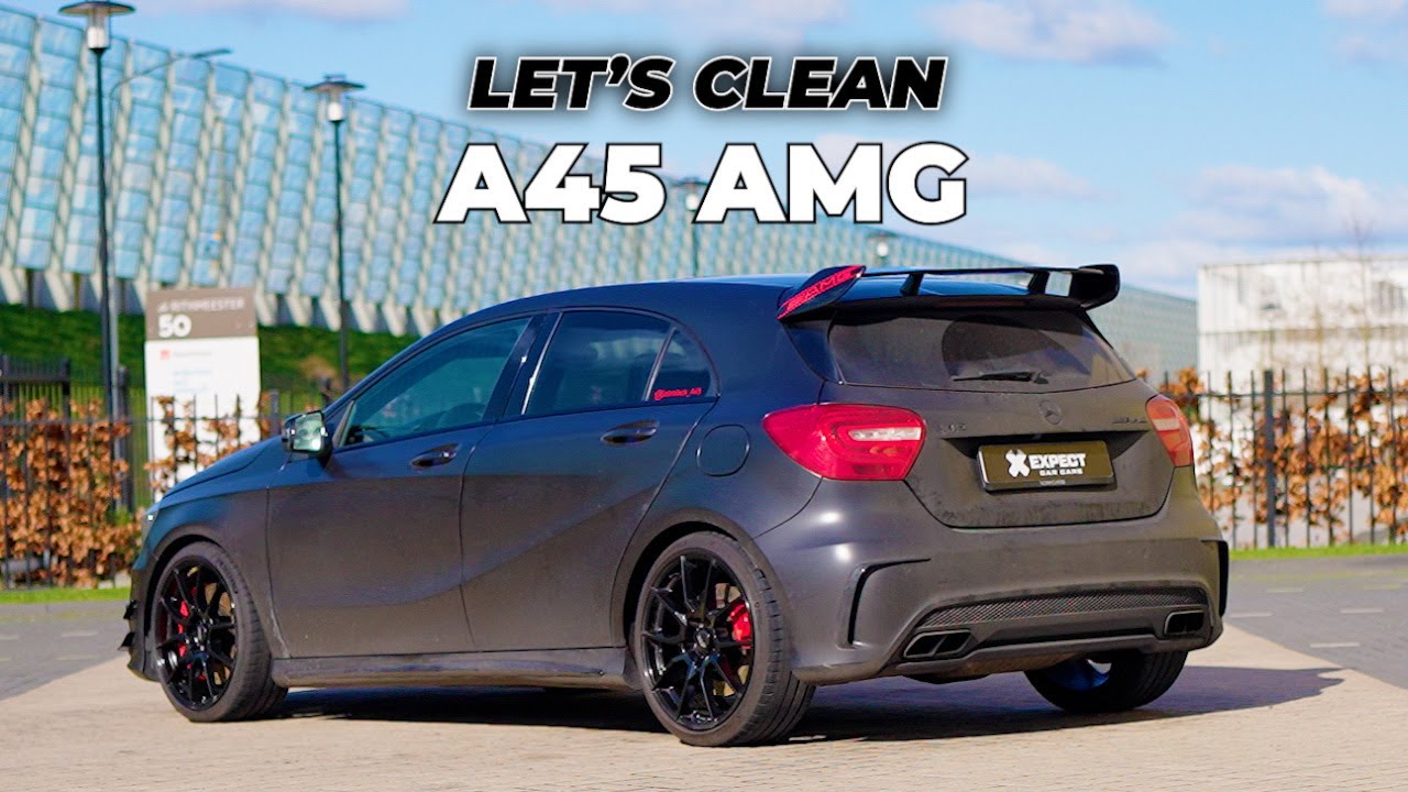 Dirty A45 AMG get's a clean