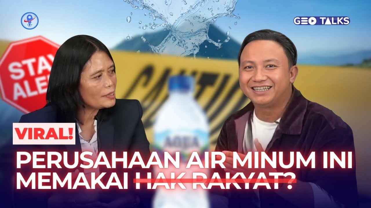 VIRAL! Polemik Perusahaan Air, Begini Penjelasan Ilmiah Ahli Geologi Soal Sumber Air Kita