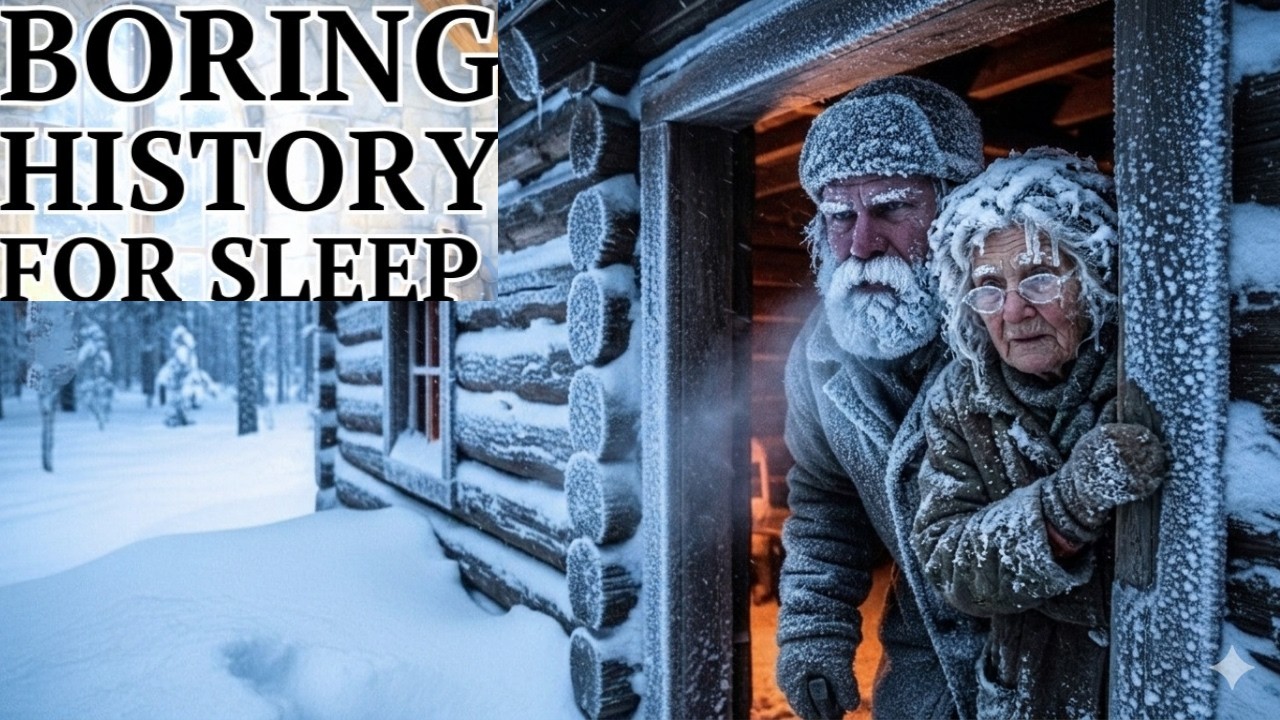 Frozen Nights in a Remote Log Cabin | History for Sleep