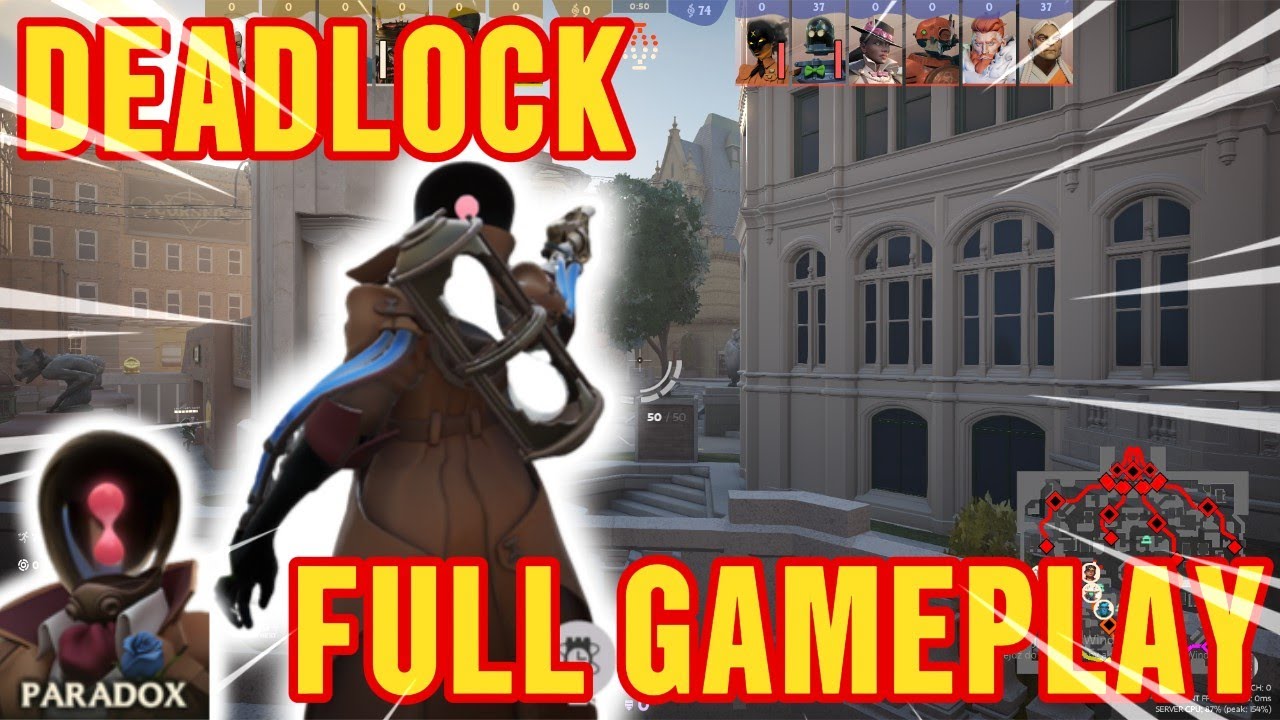 Deadlock (valve) - PARADOX - full match gameplay (leak)