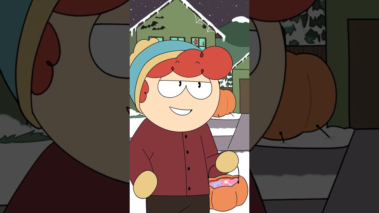Kyle dresses up as Cartman&hellip; || Southpark animation
