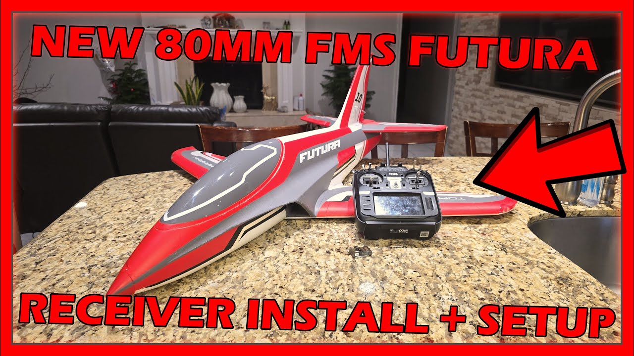 FMS Futura 80mm Receiver Install and Setup