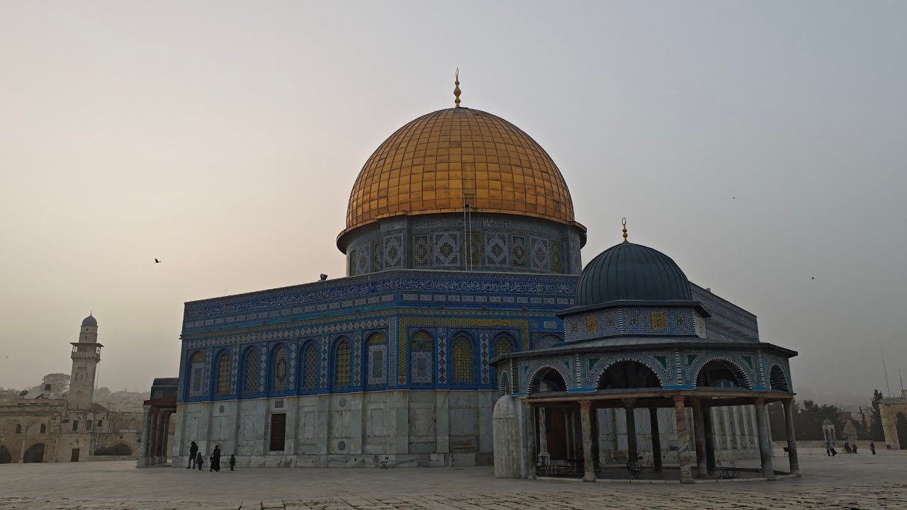 14.2.2026 أذان و صلاة المغرب من المسجد الأقصى المبارك Maghrib prayer from the blessed Al-Aqsa Mosque