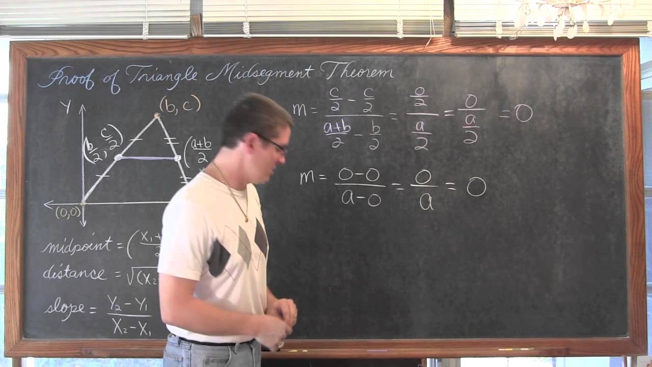 Proving Midsegment Theorem
