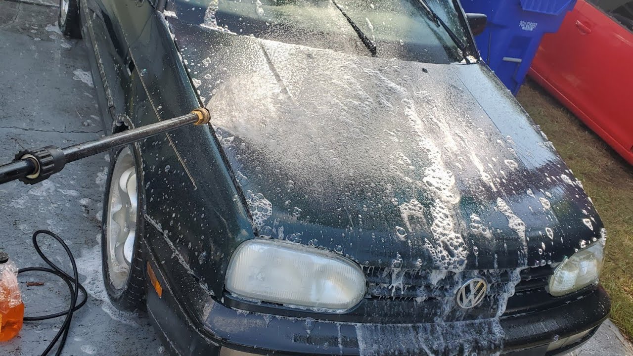 cleaning the mk3 cabrio
