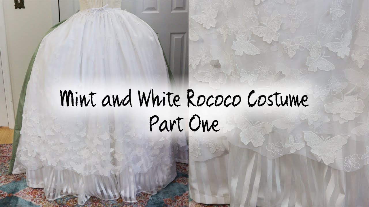 Making a Mint and White Rococo Costume | Part One