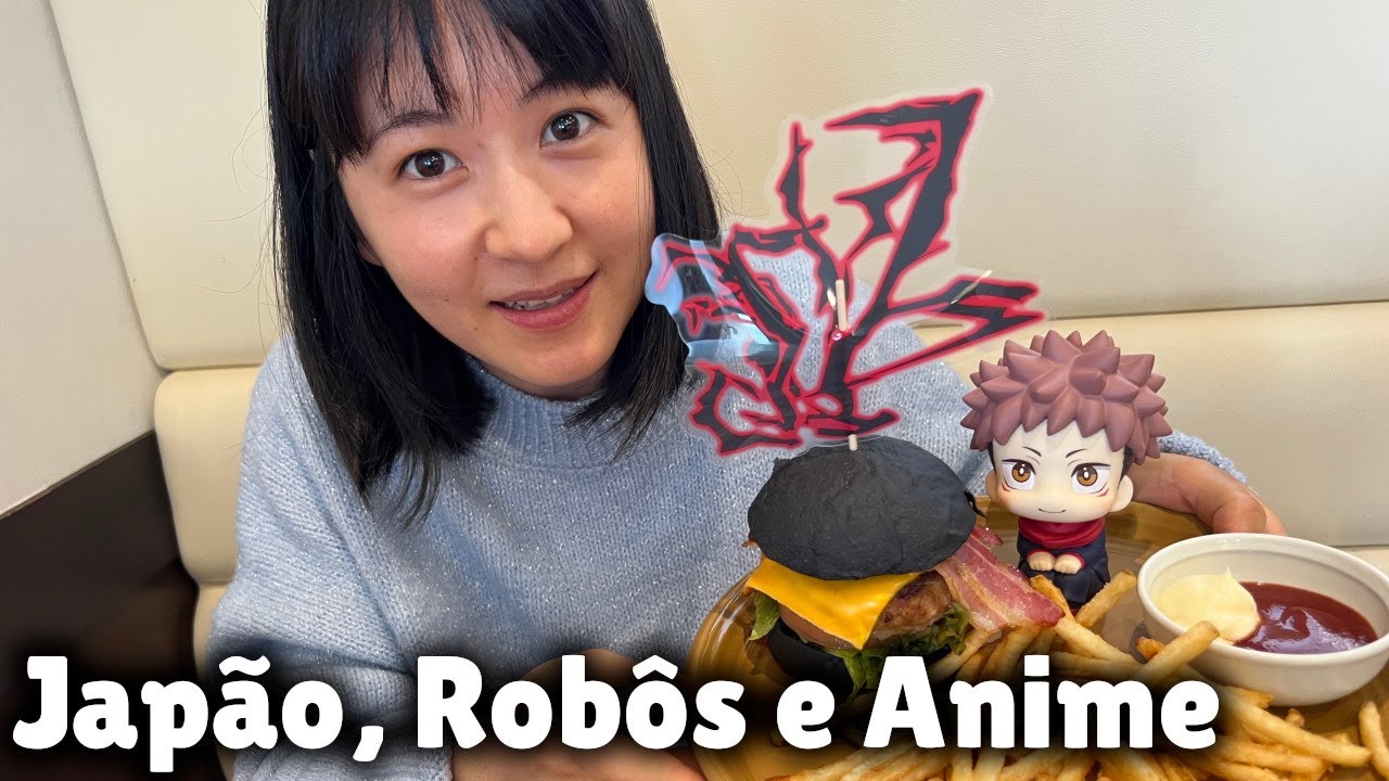 INDO NO RESTAURANTE SEM PRECISAR INTERAGIR COM ATENDENTES! ISSO É JAPÃO【ROBÔS, ANIMES E RESTAURANTE】