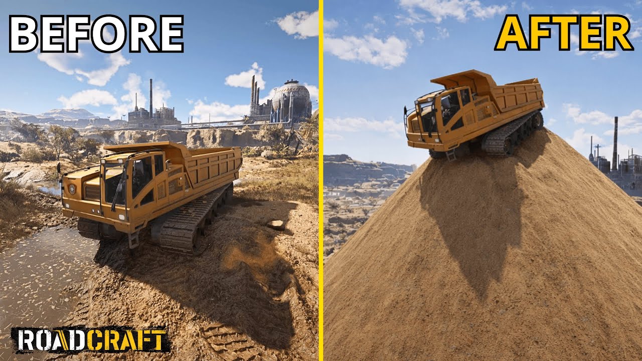 How High Can We Pile Sand in RoadCraft?