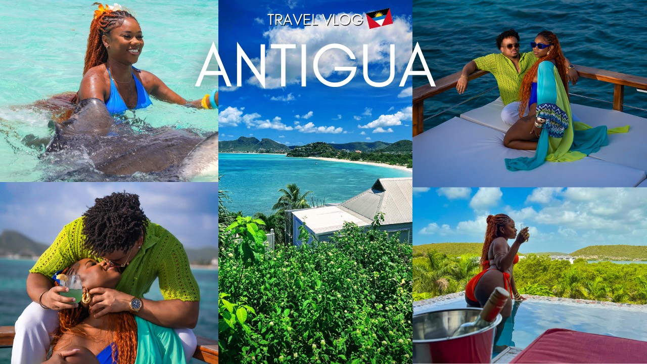 ANTIGUA TRAVEL VLOG! SWIMMING W/ STINGRAYS + FLOATING BAR PARTY + HOTEL REVIEW + MORE | CHEV B VLOGS