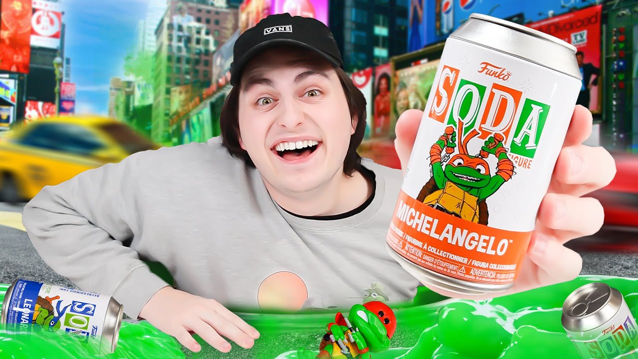 *OPENING* Teenage Mutant Ninja Turtles Mutant Mayhem Funko Sodas!