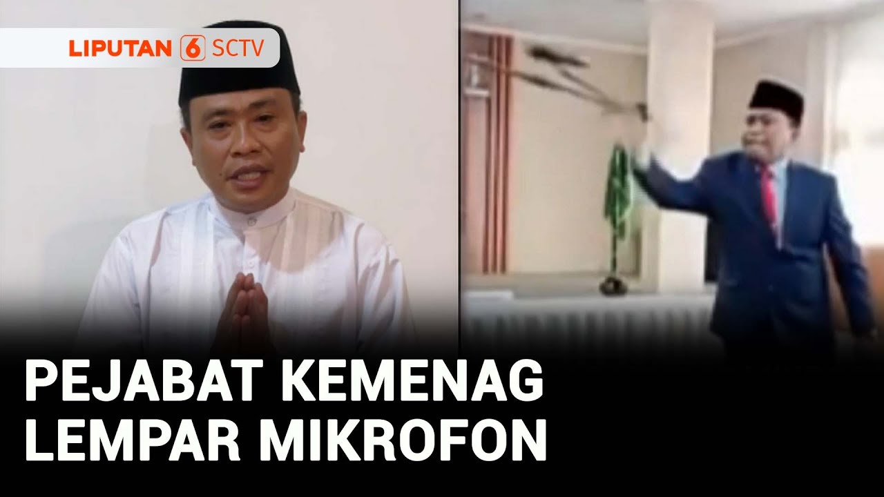 Viral! Kepala Kemenag NTB Lempar Mikrofon saat Lantik Bawahannya | Liputan 6