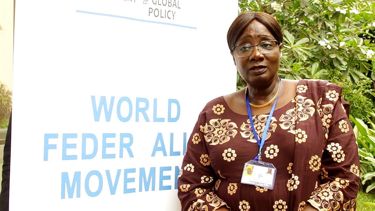 Statut de Rome 20: Mama Koit&eacute; Doumbia Pr&eacute;sidente, Coalition nationale pour la CPI, Mali