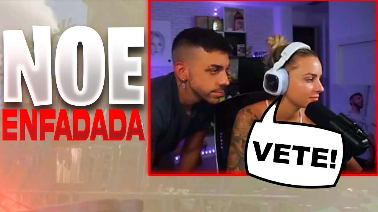 NOE SE ENFADA CON DJMARIIO EN DIRECTO