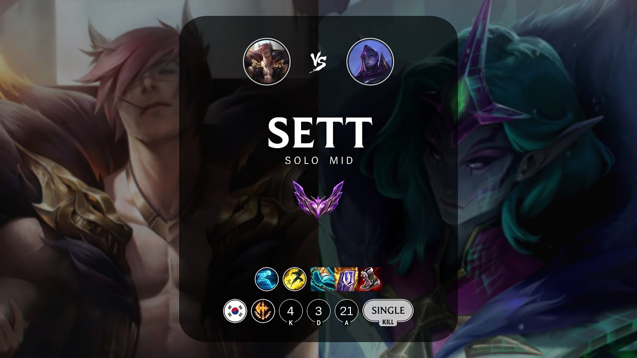 Sett Mid vs Bel'Veth - KR Master Patch 13.13