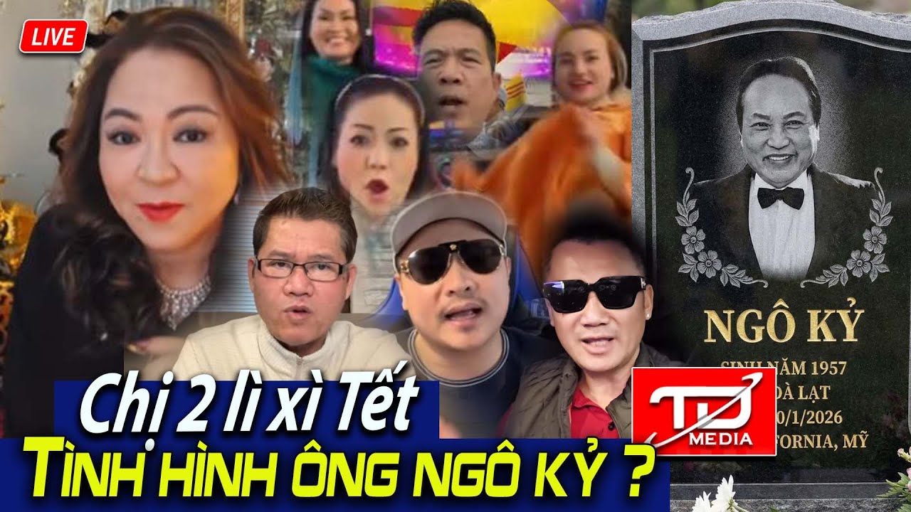Xem Chị 2 lì xì Tết - Tình hình Ông Ngô Kỷ ra sao ?