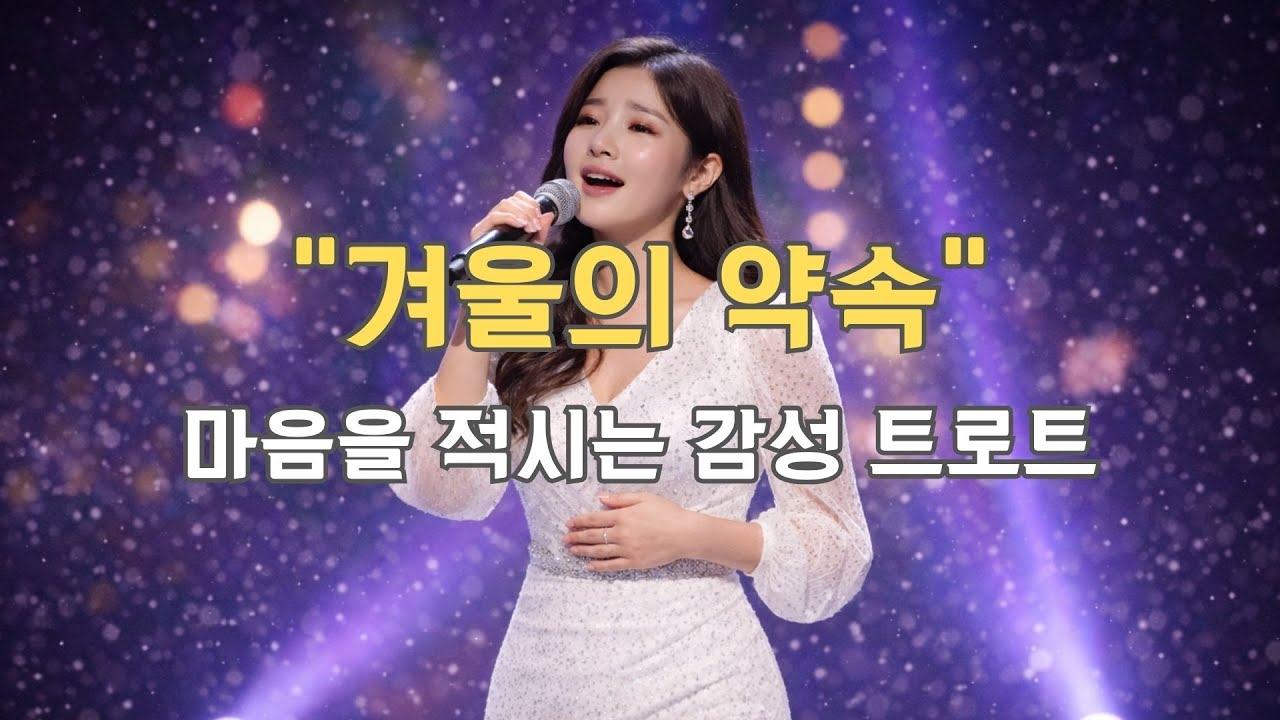 “겨울의 약속” (3번듣기) ❄️ 마음을 적시는 감성 트로트